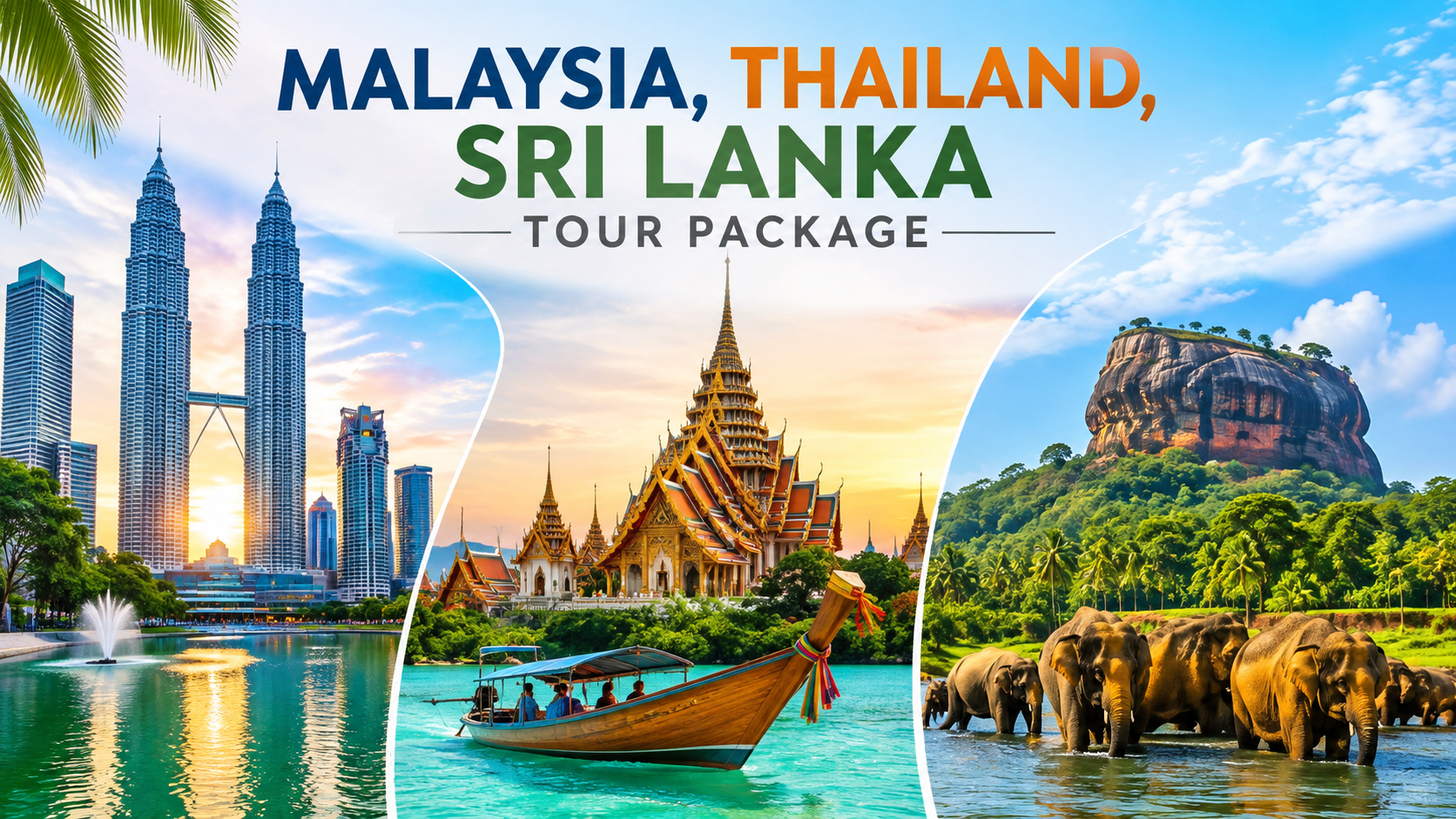 Malaysia, Thailand, Sri Lanka Tour Package